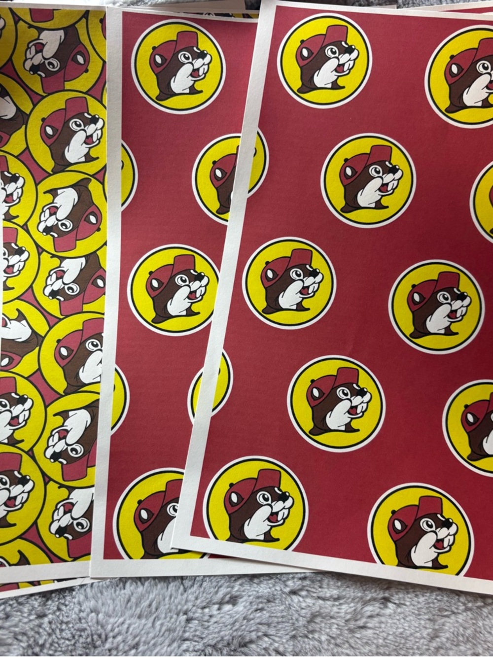 Buc-ees Paper Pack with Die Cuts